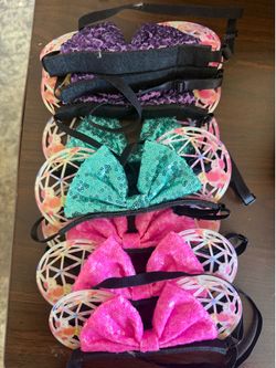 Minnie Mouse ears head band (free)