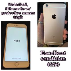 iPhone 6s Unlocked and Otterbox Defender