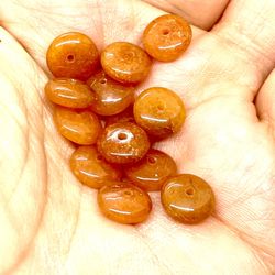 Lot Of 98 Carnelian Beads 