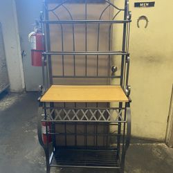 New Bakers’ Rack Kitchen Rack Metal 65” High X 28” Wide X 17” Deep