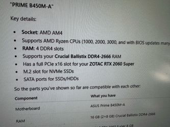 Asus prime b450m a motherboard