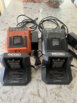 Ridgid 18v Battery Chargers