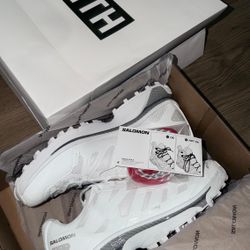Kith x Salomon XT-4K - White