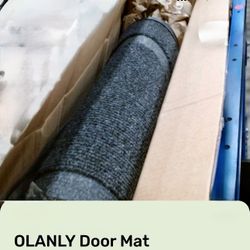 New - Olanly black Door Mat