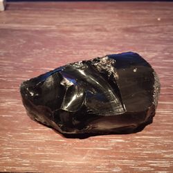 Raw Black Obsedian