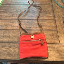 Coral Michael Kors Clutch Bag.