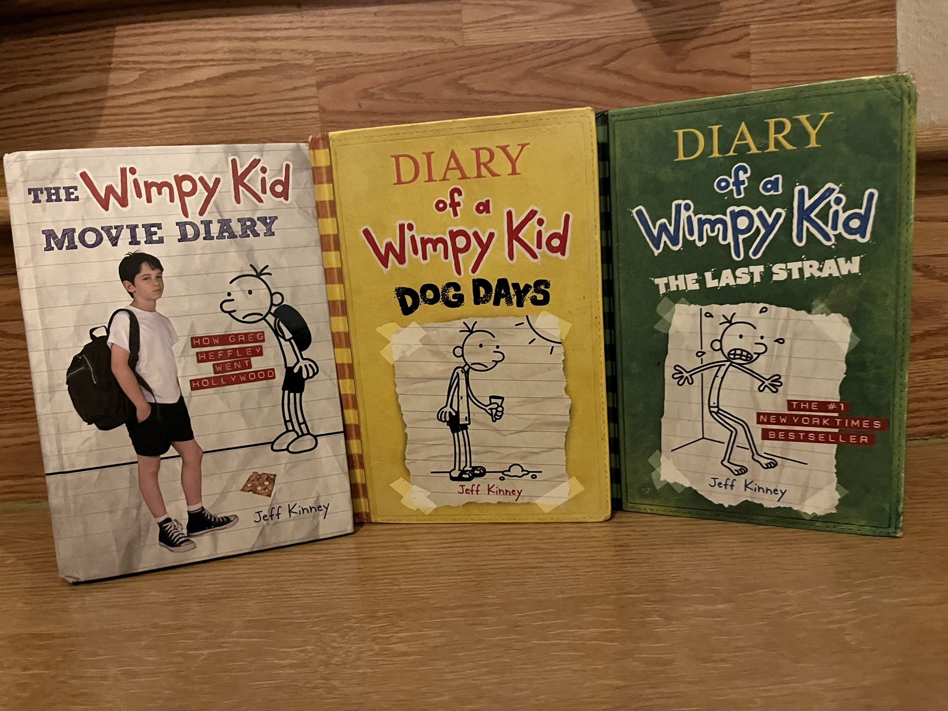 3 Diary of a Wimpy Kid, Previously Read And Name On Outside