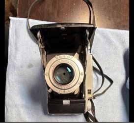 Kodak Tourist II Tourist Series Folding Camera, 620 Format, Black