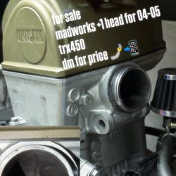 04-05 Trx450r Ported Head