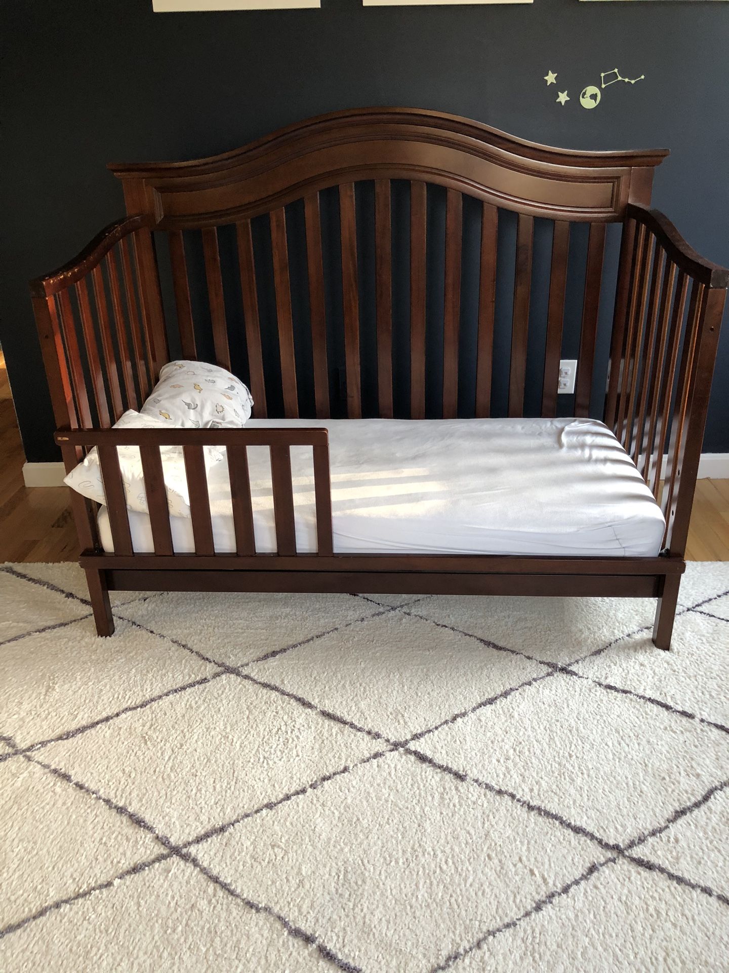 Wooden Crib (mattress not Included) FREE