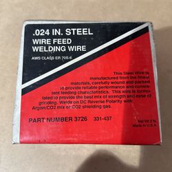 .024 In. Steel Wire Feed Welding Wire