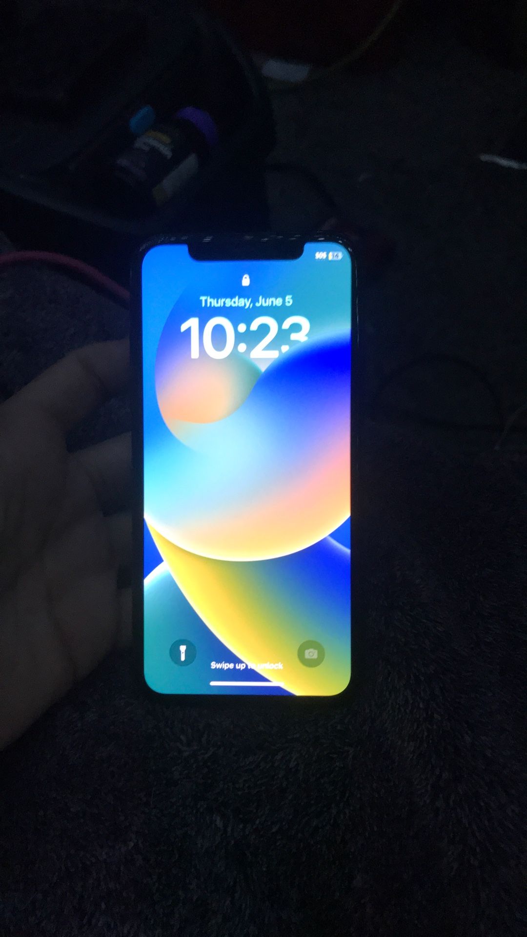 iPhone X No Cracks Works Great