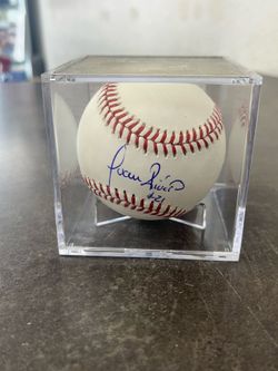 Los Angeles Dodgers Juan Rivera Signed Baseball w PSA Cert