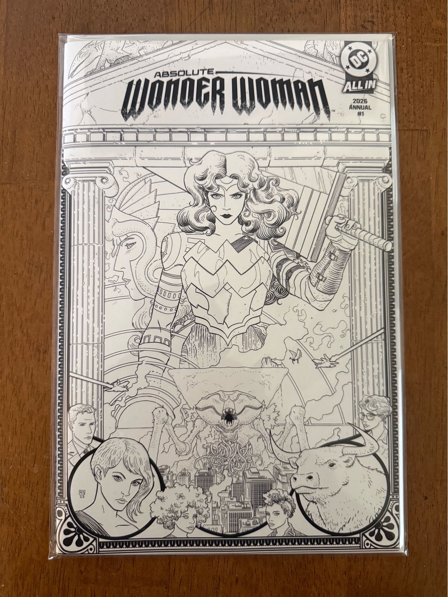 Absolute Wonder Woman Annual #1 Sherman Second Printing Variant