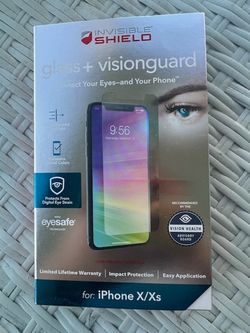 2 Brand New Invisi Shield Glass Elite Vision Guard Screen Protector