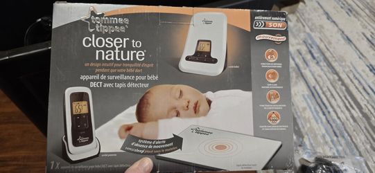 Tommee Tippee Closer to Nature DECT Digital Movement Sensor Pad Baby Monitor