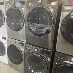 Lg Thin Q Washer And Dryer Gas Smart 