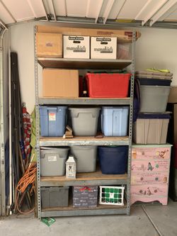 Large Commercial Shelving Unit