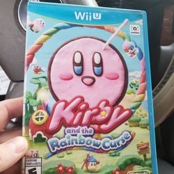 Wii U Kirby And The Rainbow Curse Excellent Condition Works Perfectly 