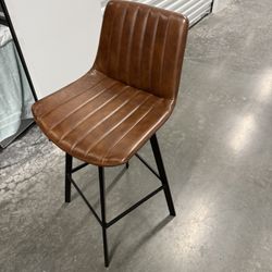 Leather Bar Stools (Home Goods)