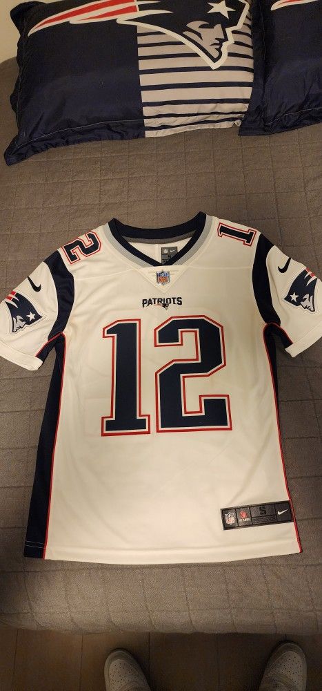 Patriots Tom Brady White Nike Limited Vapor Jersey Size: S