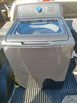GE maximum capacity top load washer