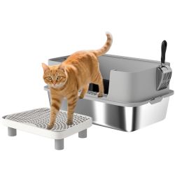 Stainless Steel Litter Box 