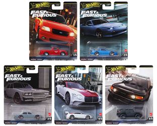 Serie completa HotWheels Fast and furious