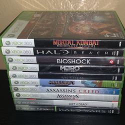 Xbox 360 Video Games Great Titles