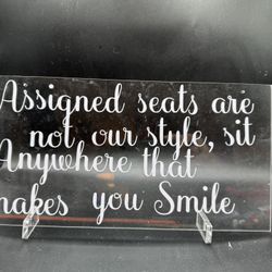 Acrylic Sign For Events