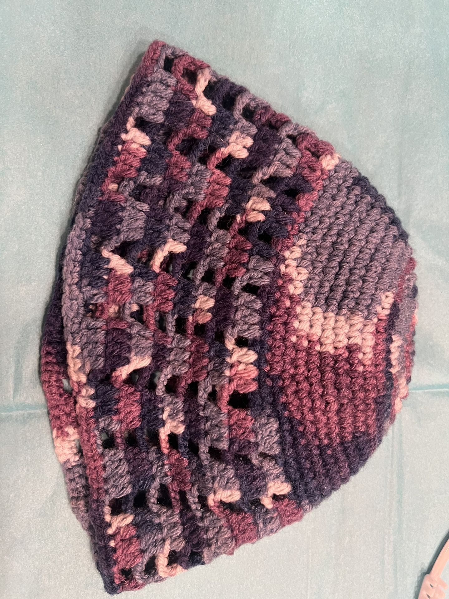 Vintage Y2K, Handmade Crochet Hat