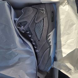 Jordan5 wolf grey