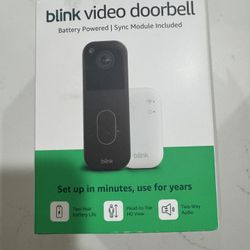 Blink Video Doorbell (Newest model)