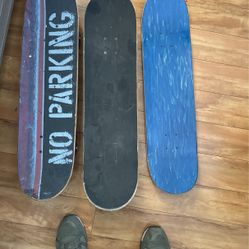 Skate Boards 2 New 1 Used