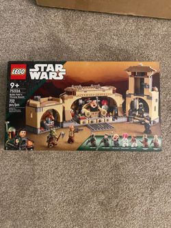 Lego set 75326 boba fetts throne room