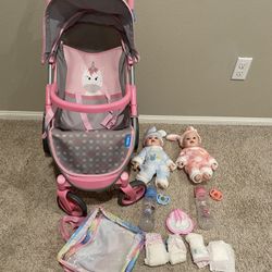 Toy Stroller Set 