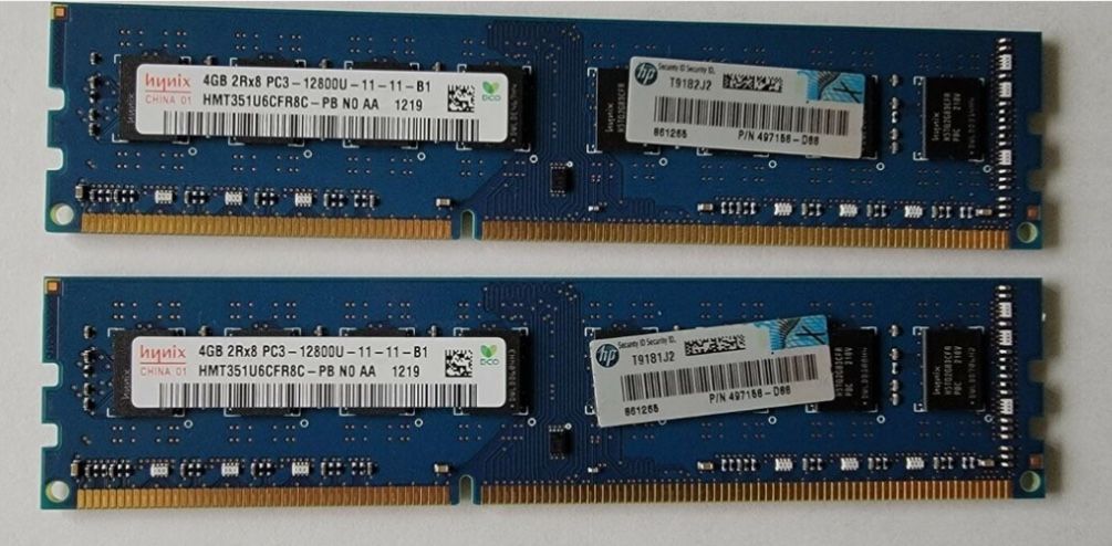 Hynix HMT351U6CFR8C-PB PC3-12800U DDR3 4GB RAM Memory