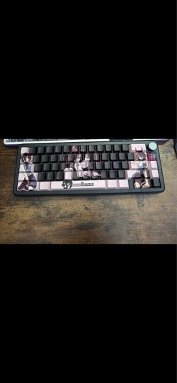 Yunzii B68 Wireless Mechanical Keyboard + Chainsaw Man Reze Keycap Set