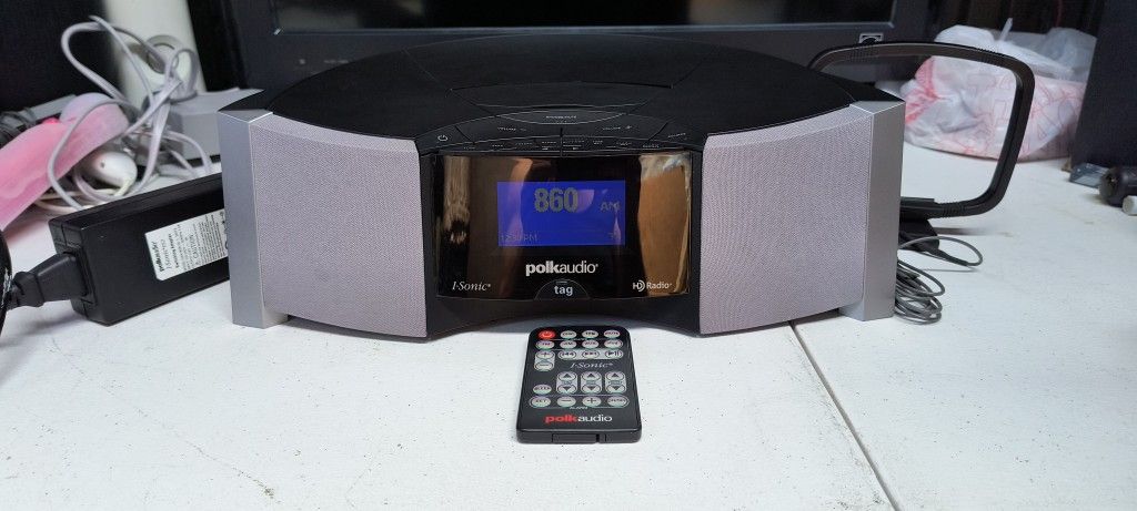 Polk Audio I Sonic Es2 Am Fm Radio