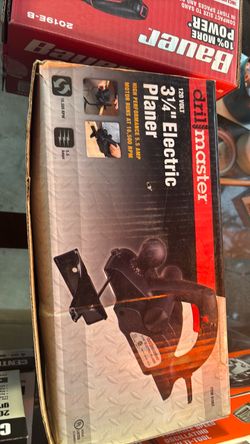 Drill Master 3-1/4" Electric Planer