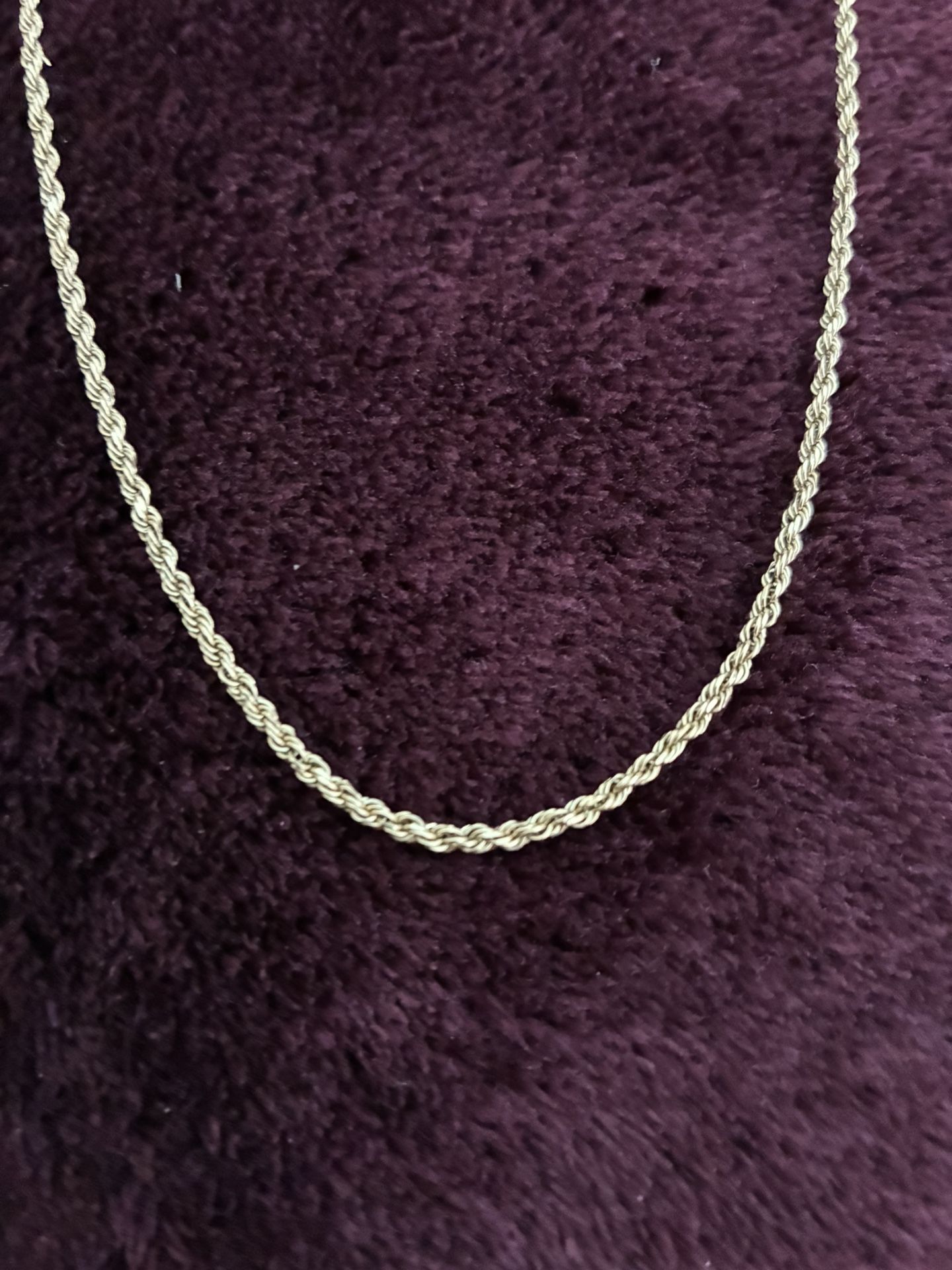 14k Gold Rope Chain