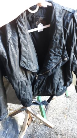 Leather jacket