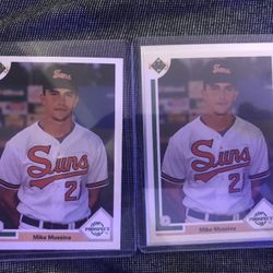 1991 Upper Deck Mike Mussina Baseball Card 