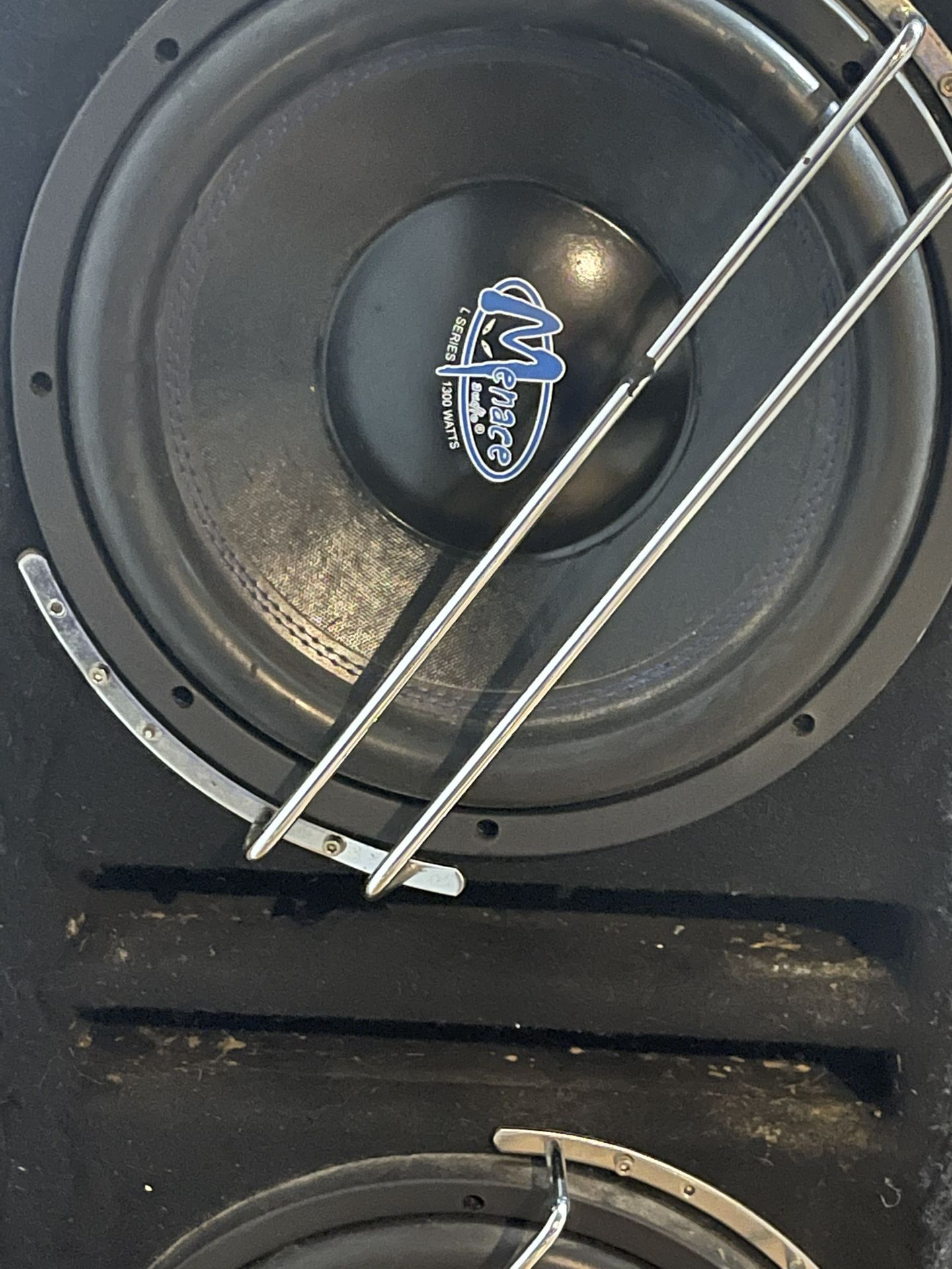 2 Menace 12’ Subs With Box