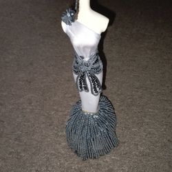 Vintage 15 Tall Jewelry Holder Clean 