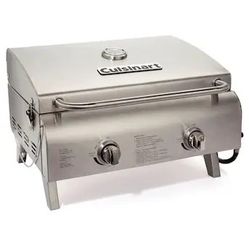 Cuisinart. Stainless Steel Tabletop Grill. "Brand New" In The Box