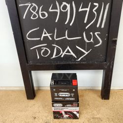 New Motorcycle Scooter Batteries 