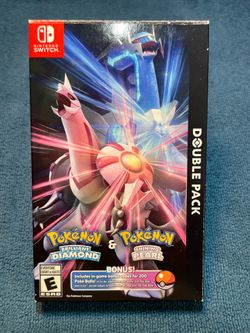 Nintendo Switch Pokemon Shinning Pearl & Brilliant Diamond Double box