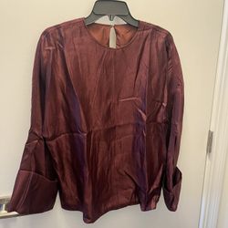 Brand New Burgundy Medium Size Top