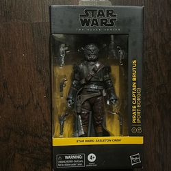 Star Wars The Black Series Pirate Captain Brutus 